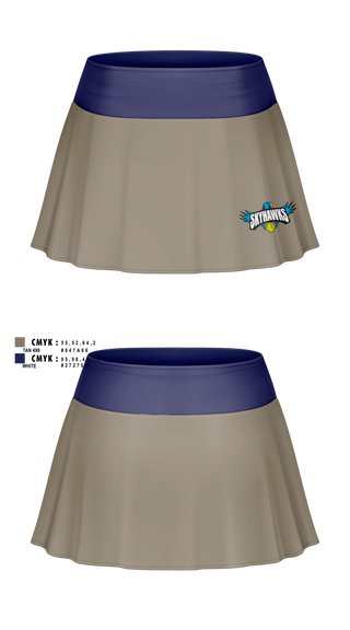 Skort, Barrie North Winter Tennis, Tennis, Teamtime, Team time, sublimation, custom sports apparel, team uniforms, spirit wear, spiritwear, sports uniforms, custom shirts, team store, custom team store, fundraiser sports, apparel fundraiser
