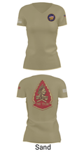 Naval Special Warfare Development Group 34195921 Women's Short Sleeve V-neck Shirt - 44