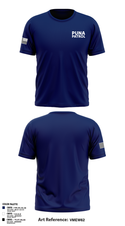 Puna Patrol 4300977 Short Sleeve Performance Shirt - 1