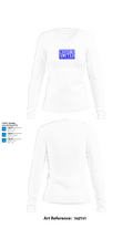 Cousino United Bowling 12861245 Women's Long Sleeve V-neck Shirt -1 15