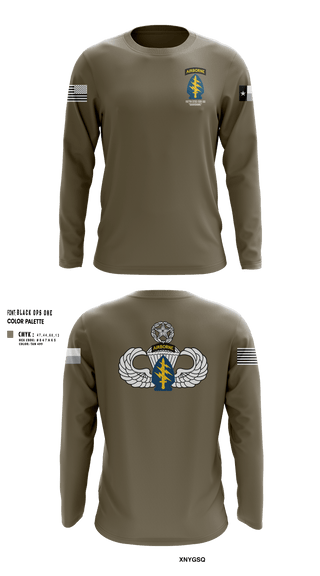 Long Sleeve Performance Shirt, 197th STSC (SO)(A), National Guard, Teamtime, Team time, sublimation, custom sports apparel, team uniforms, spirit wear, spiritwear, sports uniforms, custom shirts, team store, custom team store, fundraiser sports, apparel fundraiser