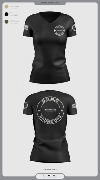 Womens Short Sleeve Vneck Shirt, D.C.N.O, Marines, Teamtime, Team time, sublimation, custom sports apparel, team uniforms, spirit wear, spiritwear, sports uniforms, custom shirts, team store, custom team store, fundraiser sports, apparel fundraiser