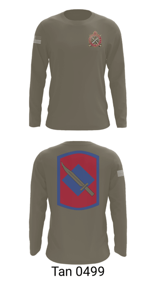 Long Sleeve Performance Shirt, Fox Company 39th BSB (FA FSC), National Guard, Teamtime, Team time, sublimation, custom sports apparel, team uniforms, spirit wear, spiritwear, sports uniforms, custom shirts, team store, custom team store, fundraiser sports, apparel fundraiser