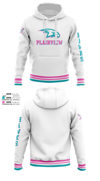 Plainview Hawks Hoodie - 32