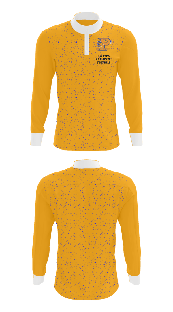 Quarter Zip Jacket, Parkview High School Football, Football, Teamtime, Team time, sublimation, custom sports apparel, team uniforms, spirit wear, spiritwear, sports uniforms, custom shirts, team store, custom team store, fundraiser sports, apparel fundraiser