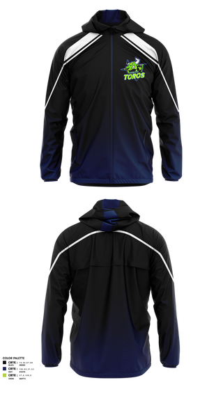 Windbreaker, Northeast Toros Football, Football, Teamtime, Team time, sublimation, custom sports apparel, team uniforms, spirit wear, spiritwear, sports uniforms, custom shirts, team store, custom team store, fundraiser sports, apparel fundraiser