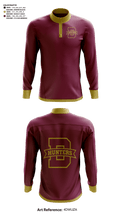 Denfeld High School Basketball 29389122 Quarter Zip Jacket - 41