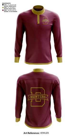 Quarter Zip Jacket, Denfeld High School Basketball, Men's Basketball, Teamtime, Team time, sublimation, custom sports apparel, team uniforms, spirit wear, spiritwear, sports uniforms, custom shirts, team store, custom team store, fundraiser sports, apparel fundraiser