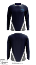 Greene County High School Soccer 52619215 Long Sleeve Performance Shirt - 1
