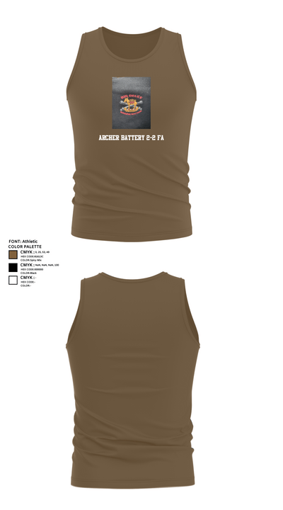 Archer Battery 2-2 FA 26774944 Tank Top - 19