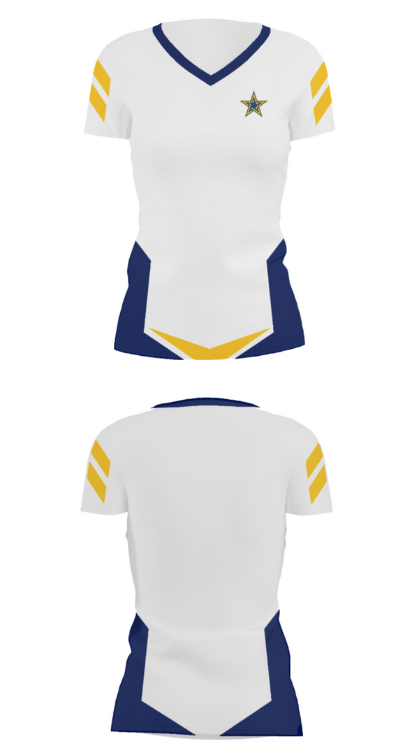 Women's Short Sleeve Vneck Shirt, Dominican University Baseball, Baseball, Teamtime, Team time, sublimation, custom sports apparel, team uniforms, spirit wear, spiritwear, sports uniforms, custom shirts, team store, custom team store, fundraiser sports, apparel fundraiser