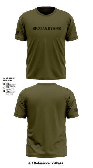 Short Sleeve Performance Shirt, Skymasters, Army, Teamtime, Team time, sublimation, custom sports apparel, team uniforms, spirit wear, spiritwear, sports uniforms, custom shirts, team store, custom team store, fundraiser sports, apparel fundraiser