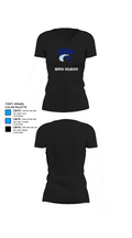 DEPEW WILDCATS 22607929 Women's Short Sleeve V-neck Shirt - 37