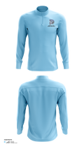 Waldwick High School Basketball 9902149 Quarter Zip Jacket - 42