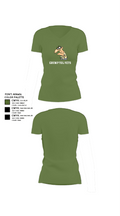 GrumpyOLVets 73193400 Women's Short Sleeve V-neck Shirt - 44