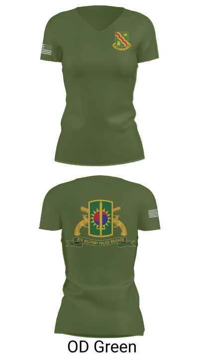 728th MP 18984654 Women's Short Sleeve V-neck Shirt - 48