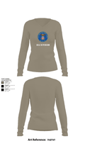 Zia division 50198022 Women's Long Sleeve V-neck Shirt - 59