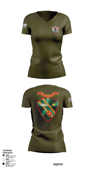 Womens Short Sleeve Vneck Shirt, Det. 4 Tows and Scouts 4th Tank Battalion, , Teamtime, Team time, sublimation, custom sports apparel, team uniforms, spirit wear, spiritwear, sports uniforms, custom shirts, team store, custom team store, fundraiser sports, apparel fundraiser