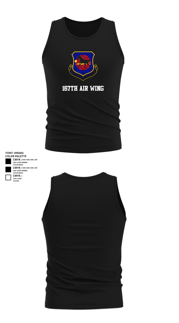 Tank Top, 167th air wing, , Teamtime, Team time, sublimation, custom sports apparel, team uniforms, spirit wear, spiritwear, sports uniforms, custom shirts, team store, custom team store, fundraiser sports, apparel fundraiser