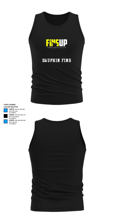 Dauphin Fins 78960180 Tank Top - 32
