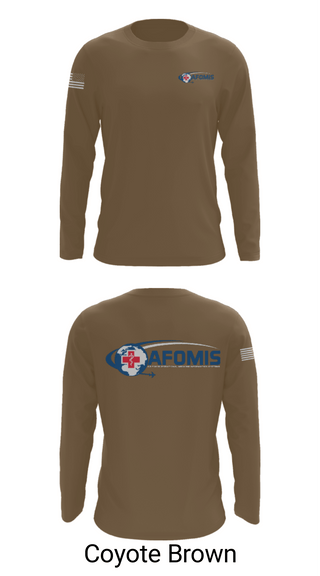 Long Sleeve Performance Shirt, AFOMIS, Air Force, Teamtime, Team time, sublimation, custom sports apparel, team uniforms, spirit wear, spiritwear, sports uniforms, custom shirts, team store, custom team store, fundraiser sports, apparel fundraiser
