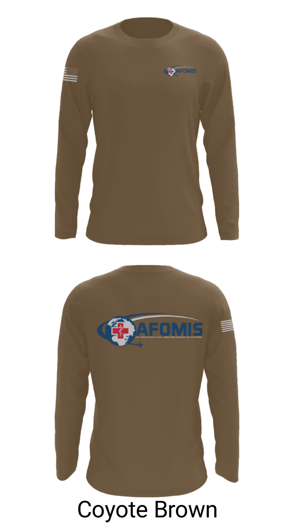 Long Sleeve Performance Shirt, AFOMIS, Air Force, Teamtime, Team time, sublimation, custom sports apparel, team uniforms, spirit wear, spiritwear, sports uniforms, custom shirts, team store, custom team store, fundraiser sports, apparel fundraiser