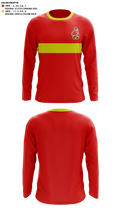 Fairbury Senior High School Golf 88649779 Long Sleeve Performance Shirt - 41