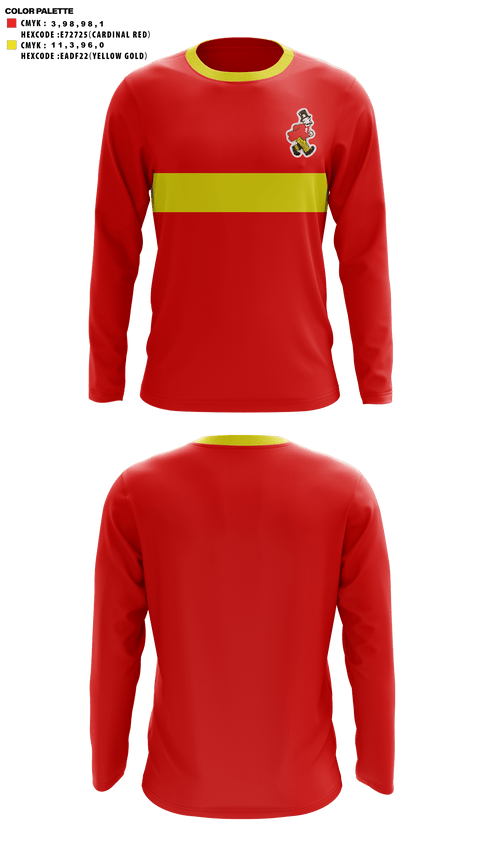 Long Sleeve Performance Shirt, Fairbury Senior High School Golf, Golf, Teamtime, Team time, sublimation, custom sports apparel, team uniforms, spirit wear, spiritwear, sports uniforms, custom shirts, team store, custom team store, fundraiser sports, apparel fundraiser