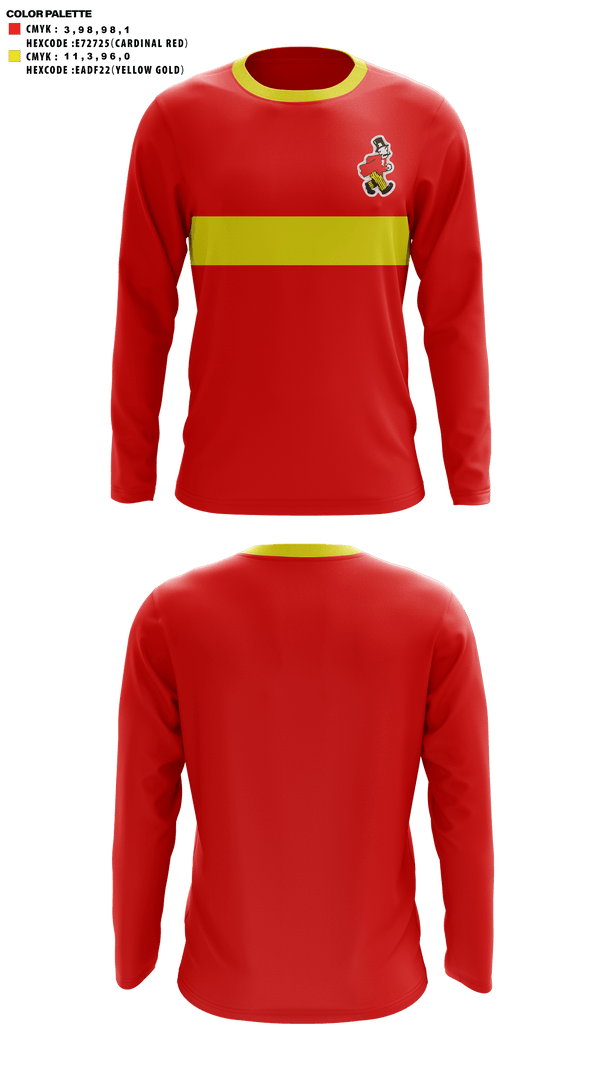 Long Sleeve Performance Shirt, Fairbury Senior High School Golf, Golf, Teamtime, Team time, sublimation, custom sports apparel, team uniforms, spirit wear, spiritwear, sports uniforms, custom shirts, team store, custom team store, fundraiser sports, apparel fundraiser