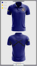 Seaford NJROTC 74481355 Short Sleeve Performance Polo - 1