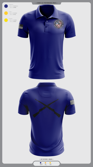 Short Sleeve Performance Polo, Seaford NJROTC, Navy, Teamtime, Team time, sublimation, custom sports apparel, team uniforms, spirit wear, spiritwear, sports uniforms, custom shirts, team store, custom team store, fundraiser sports, apparel fundraiser