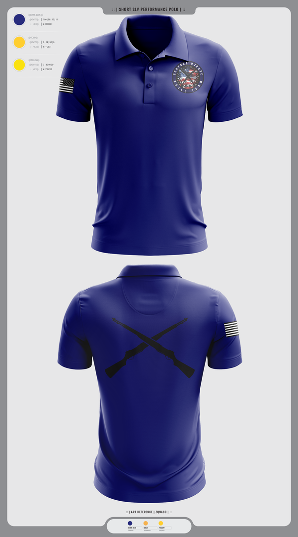 Short Sleeve Performance Polo, Seaford NJROTC, Navy, Teamtime, Team time, sublimation, custom sports apparel, team uniforms, spirit wear, spiritwear, sports uniforms, custom shirts, team store, custom team store, fundraiser sports, apparel fundraiser
