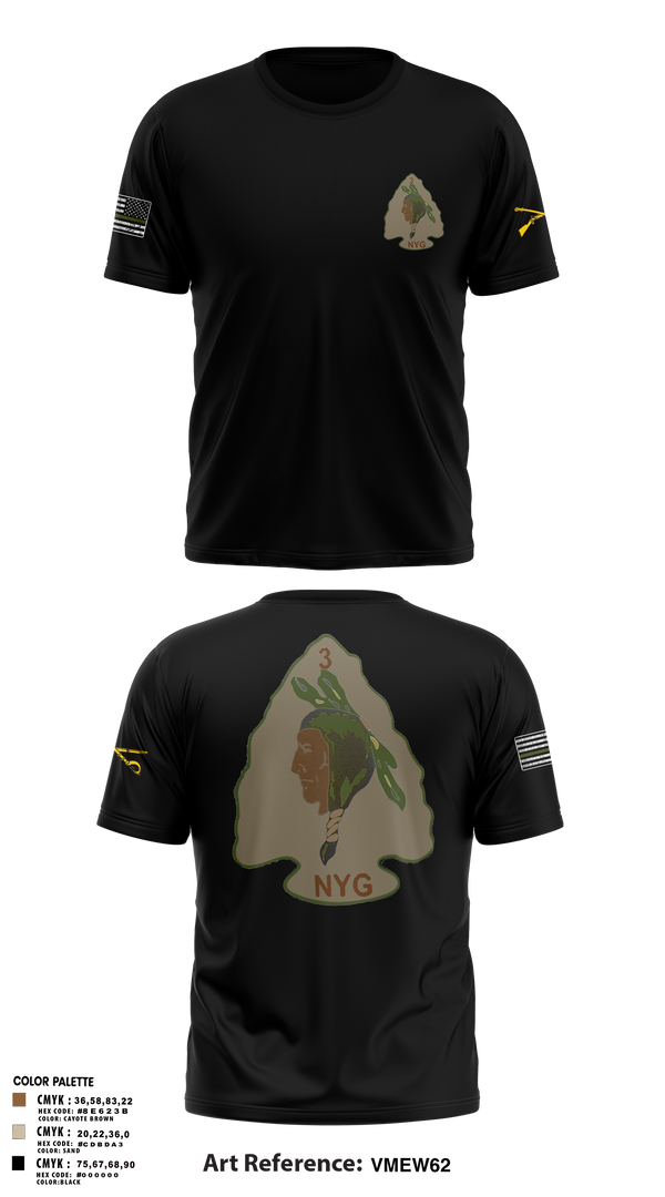 Old School Cotton Feel Shirt, , National Guard, Teamtime, Team time, sublimation, custom sports apparel, team uniforms, spirit wear, spiritwear, sports uniforms, custom shirts, team store, custom team store, fundraiser sports, apparel fundraiser