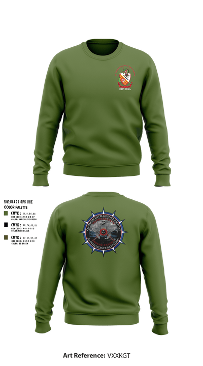 3rd Intelligence Battalion 49807001 Crew Neck Sweatshirt - 2