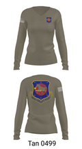 167th air wing 60974833 Women's Long Sleeve V-neck Shirt - 76
