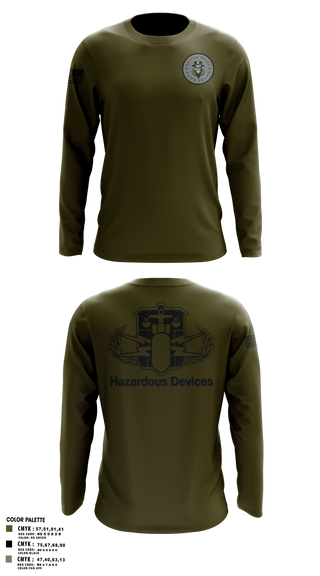 Long Sleeve Performance Shirt, Raleigh Police Bomb Squad, Police, Teamtime, Team time, sublimation, custom sports apparel, team uniforms, spirit wear, spiritwear, sports uniforms, custom shirts, team store, custom team store, fundraiser sports, apparel fundraiser