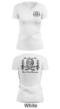 Ruck Caroline Co. 37189797 Women's Short Sleeve V-neck Shirt - 19