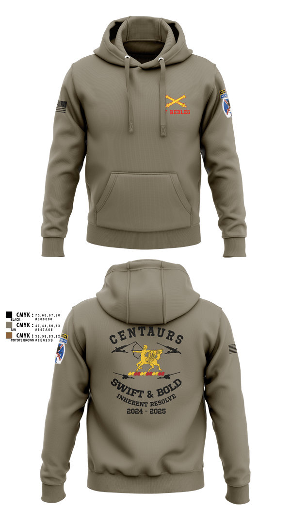 Hoodie, 3-6 FA, Army, Teamtime, Team time, sublimation, custom sports apparel, team uniforms, spirit wear, spiritwear, sports uniforms, custom shirts, team store, custom team store, fundraiser sports, apparel fundraiser