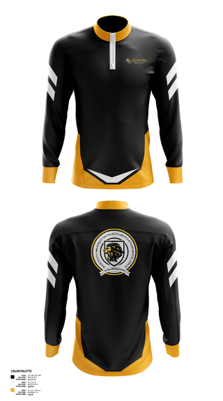 Quarter Zip Jacket, Scotts Hill High School Band, Spirit Store, Teamtime, Team time, sublimation, custom sports apparel, team uniforms, spirit wear, spiritwear, sports uniforms, custom shirts, team store, custom team store, fundraiser sports, apparel fundraiser