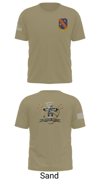 Old School Cotton Feel Shirt, 1-148th HHB Medics, , Teamtime, Team time, sublimation, custom sports apparel, team uniforms, spirit wear, spiritwear, sports uniforms, custom shirts, team store, custom team store, fundraiser sports, apparel fundraiser