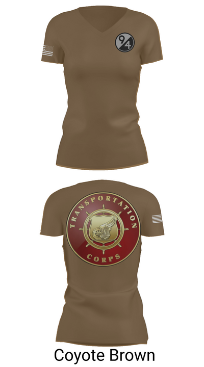 TC Instructors 58832529 Women's Short Sleeve V-neck Shirt - 8