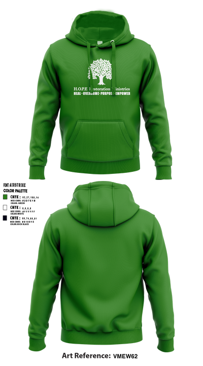 Hope Restoration Ministries 73775356 Hoodie - 9