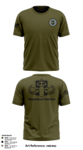 Raleigh Police Bomb Squad 92795368 Old School Cotton Feel Shirt - 7