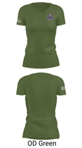 721st Mobility Support Squadron 57301201 Women's Short Sleeve V-neck Shirt - 48