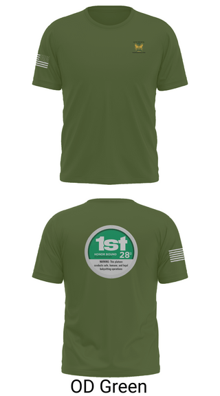 Short Sleeve Performance Shirt, 28th MP Company, National Guard, Teamtime, Team time, sublimation, custom sports apparel, team uniforms, spirit wear, spiritwear, sports uniforms, custom shirts, team store, custom team store, fundraiser sports, apparel fundraiser