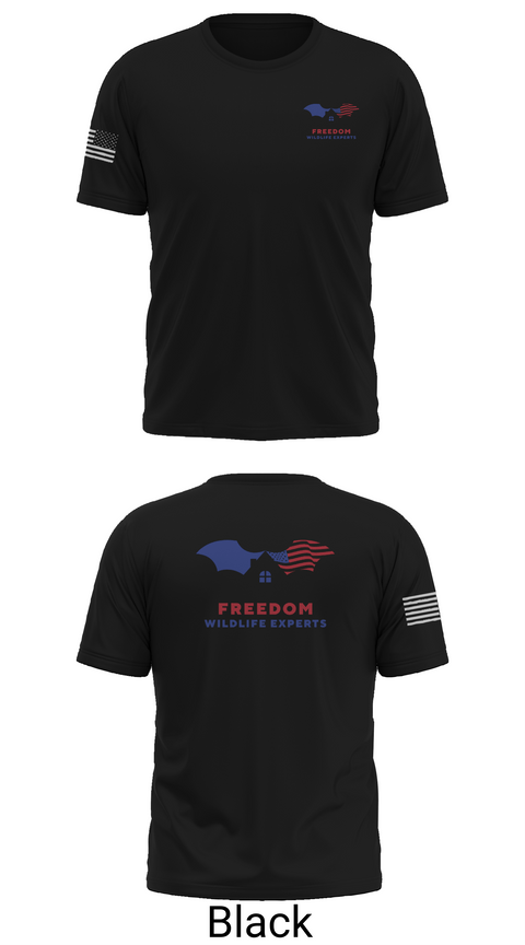 Short Sleeve Performance Shirt, FREEDOM WILDLIFE EXPERTS, , Teamtime, Team time, sublimation, custom sports apparel, team uniforms, spirit wear, spiritwear, sports uniforms, custom shirts, team store, custom team store, fundraiser sports, apparel fundraiser