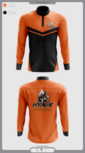 Hyacks Football 75813523 Quarter Zip Jacket - 1