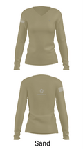 Fargo PD CMT 18649595 Women's Long Sleeve V-neck Shirt - 92
