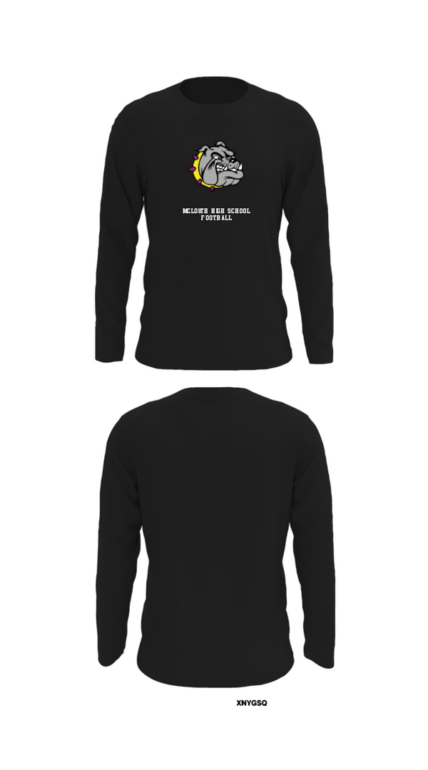 Long Sleeve Performance Shirt, McLouth High School Football, Football, Teamtime, Team time, sublimation, custom sports apparel, team uniforms, spirit wear, spiritwear, sports uniforms, custom shirts, team store, custom team store, fundraiser sports, apparel fundraiser