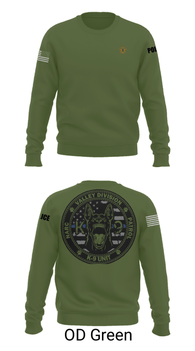 VALLEY K9 75951631 Crew Neck Sweatshirt - 43
